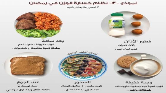 نظام غذائي صحي في رمضان.. صحتك تهمنا